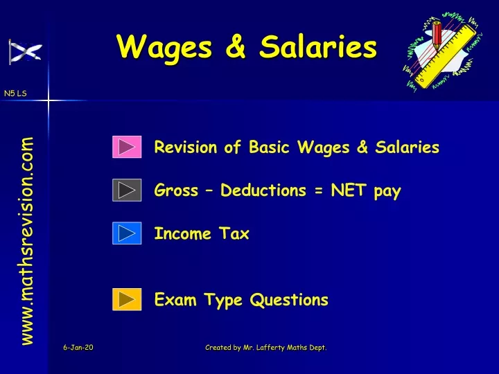 wages salaries