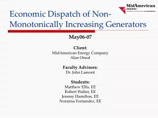 Economic Dispatch of Non-Monotonically Increasing Generators