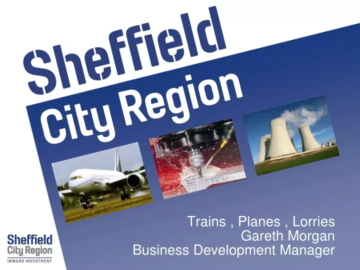 trains planes lorries gareth morgan business development manager