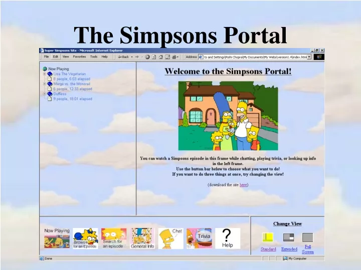 the simpsons portal