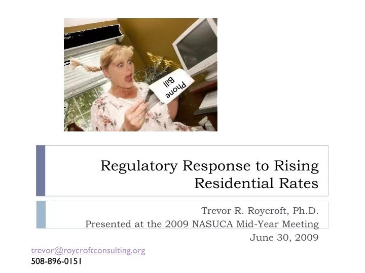 regulatory response to rising residential rates