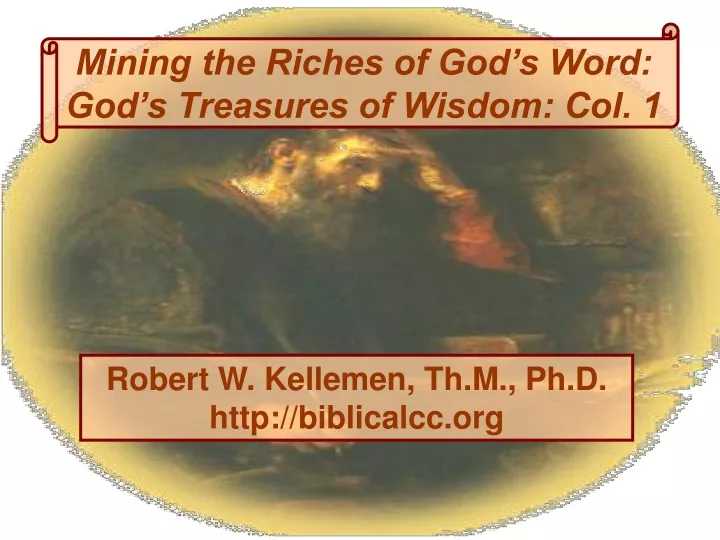 mining the riches of god s word god s treasures