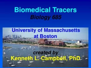 Biomedical Tracers Biology 685 University of Massachusetts at Boston created by