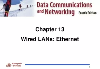 Chapter 13 Wired LANs: Ethernet