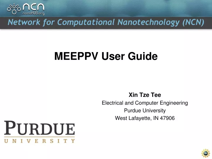 meeppv user guide