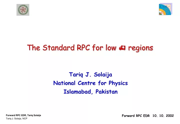 the standard rpc for low regions