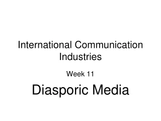 International Communication Industries