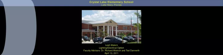 crystal lake elementary school lake mary florida