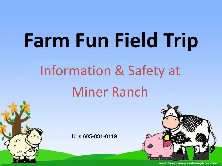 farm fun field trip