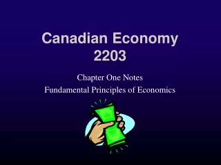 Canadian Economy 2203