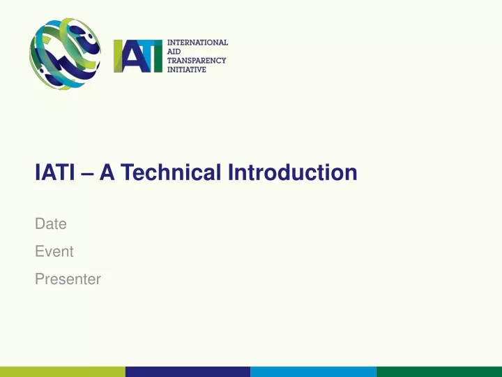 iati a technical introduction