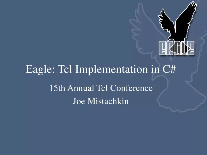 eagle tcl implementation in c