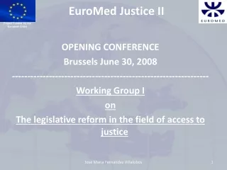 EuroMed Justice II