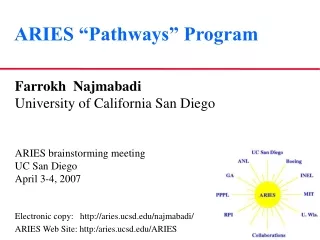 ARIES “Pathways” Program