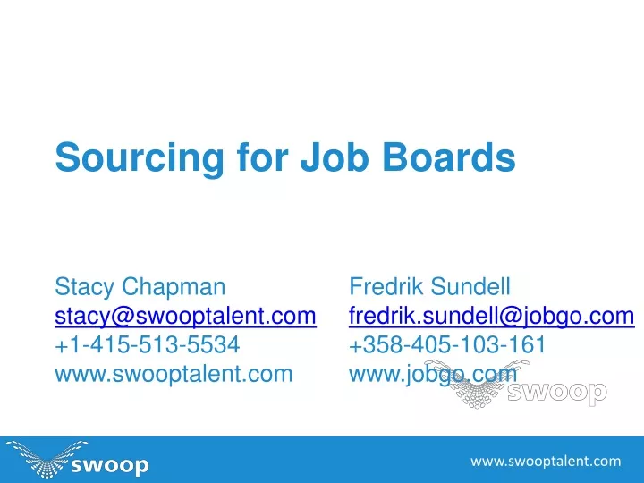 sourcing for job boards
