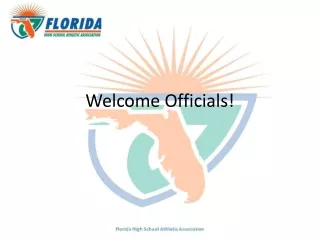 Welcome Officials!