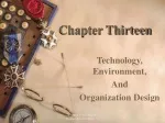 Adaptive Model of Organization Design: Enhancing Organizational Effectiveness - slide 1