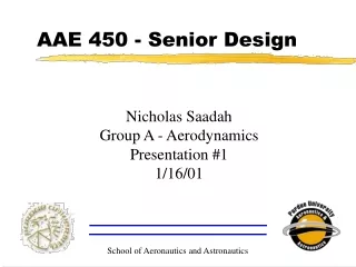 AAE 450 - Senior Design