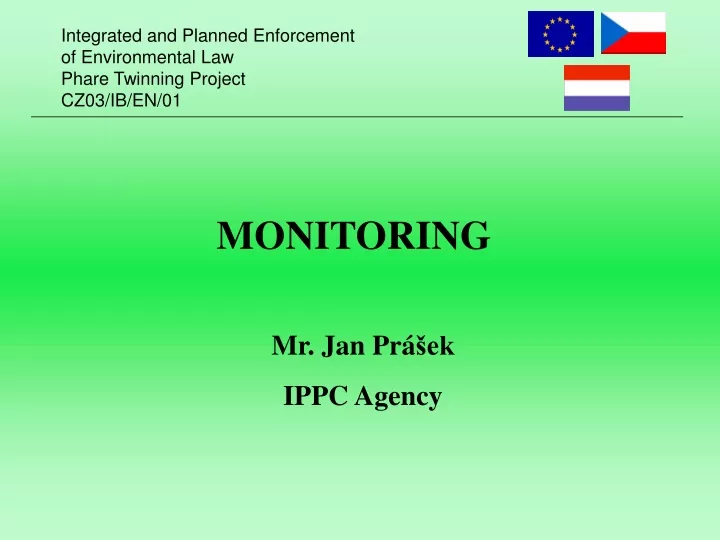 monitoring