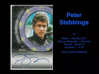 Peter Stebbings