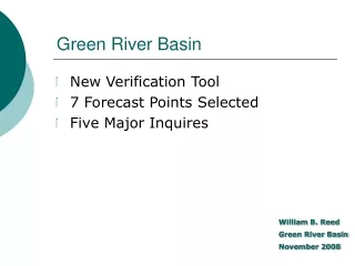 Green River Basin