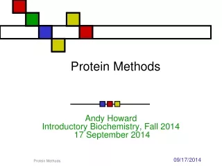 Protein Methods