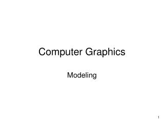 Computer Graphics