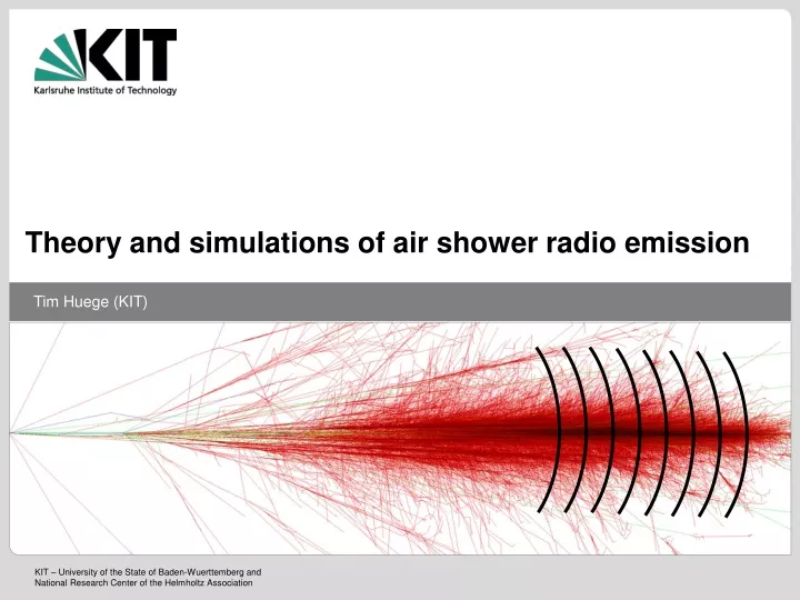 theory and simulations of air shower radio