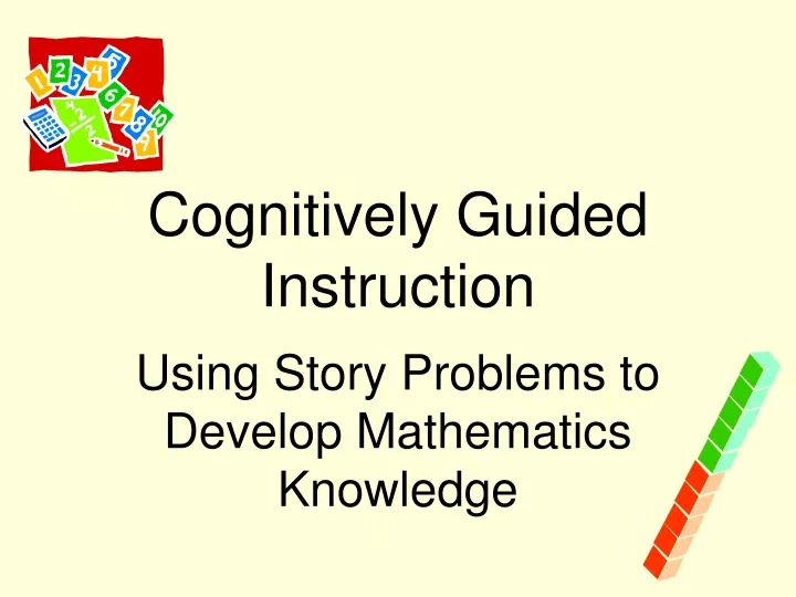 cognitively guided instruction