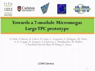Towards a 7-module Micromegas Large TPC prototype