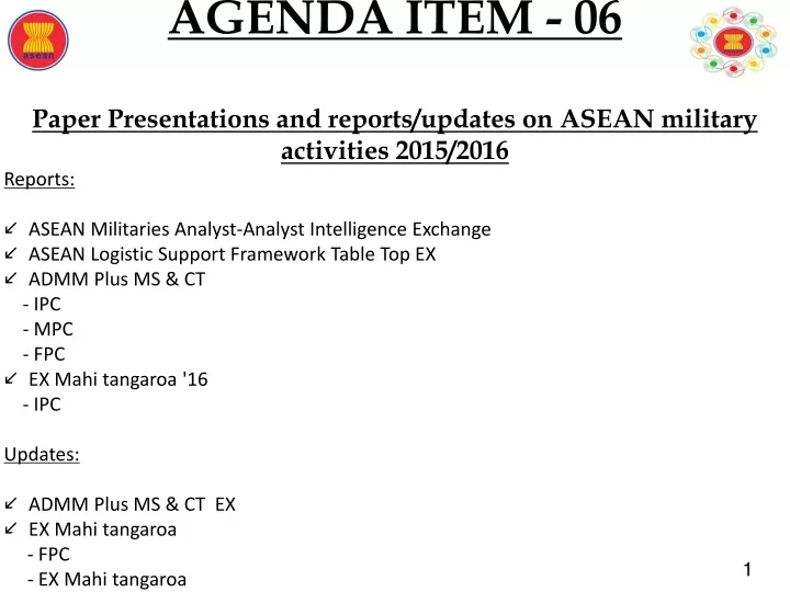 agenda item 06