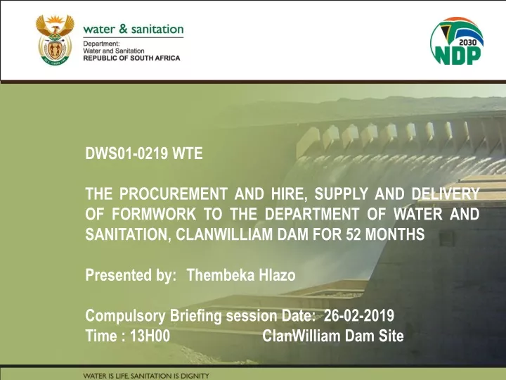 dws01 0219 wte the procurement and hire supply