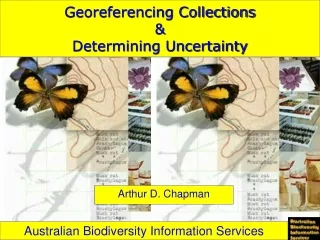 Georeferencing Collections &amp;  Determining Uncertainty