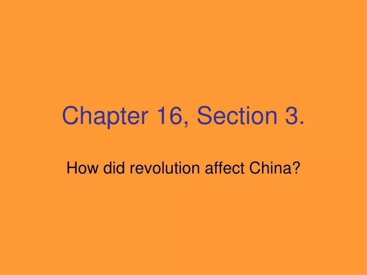 chapter 16 section 3