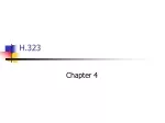 H.323 Protocol Stack for Multimedia Communications - slide 1
