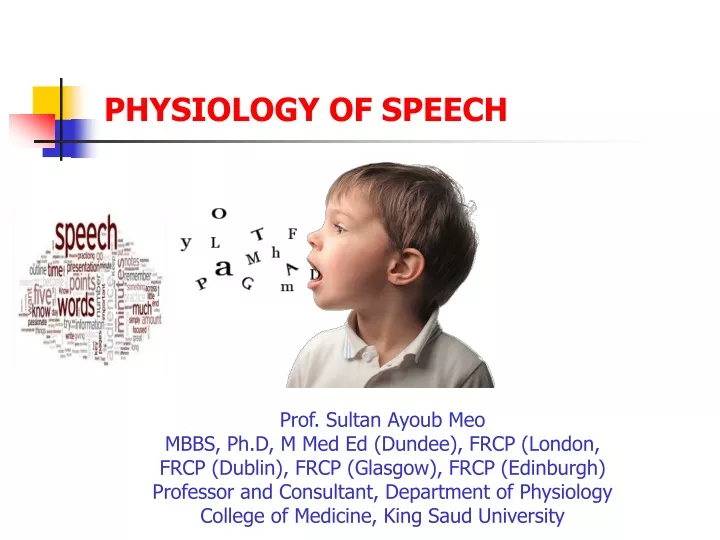 physiology of speech