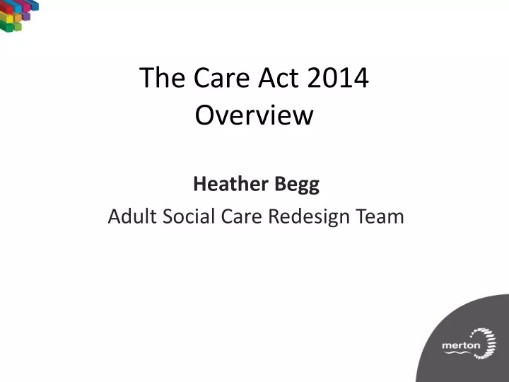 the care act 2014 overview