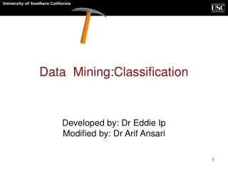 Data  Mining:Classification