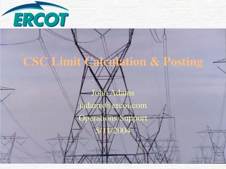 csc limit calculation posting