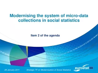 Modernising the system of micro-data collections in social statistics