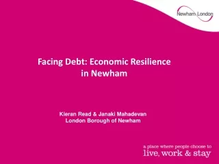 Facing Debt: Economic Resilience in Newham