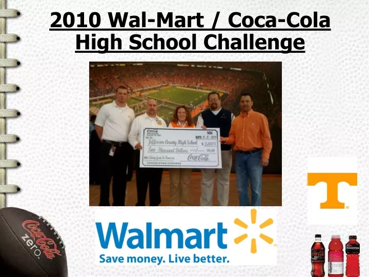 2010 wal mart coca cola high school challenge