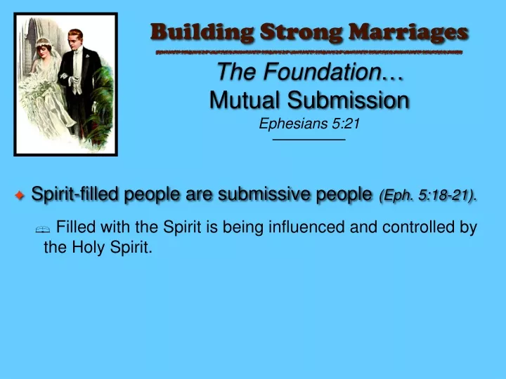 building strong marriages