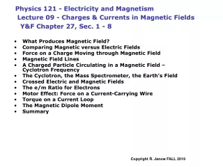 What Produces Magnetic Field? Comparing Magnetic versus Electric Fields