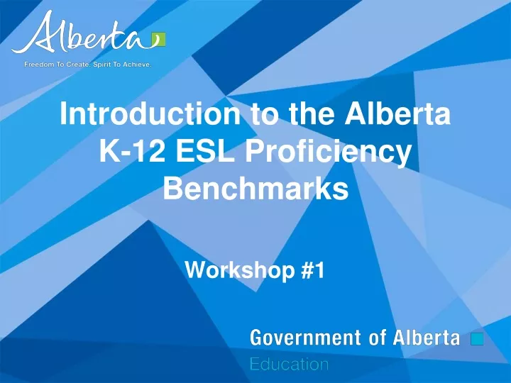 introduction to the alberta k 12 esl proficiency benchmarks