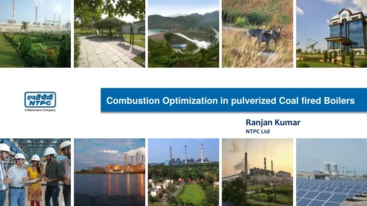 combustion optimization in pulverized coal fired