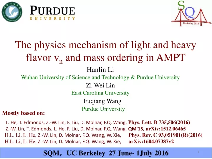 the physics mechanism of light and heavy flavor