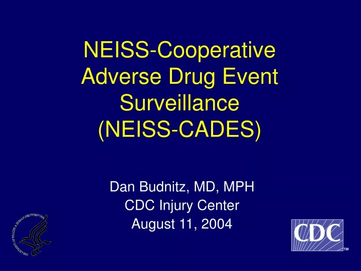 neiss cooperative adverse drug event surveillance neiss cades