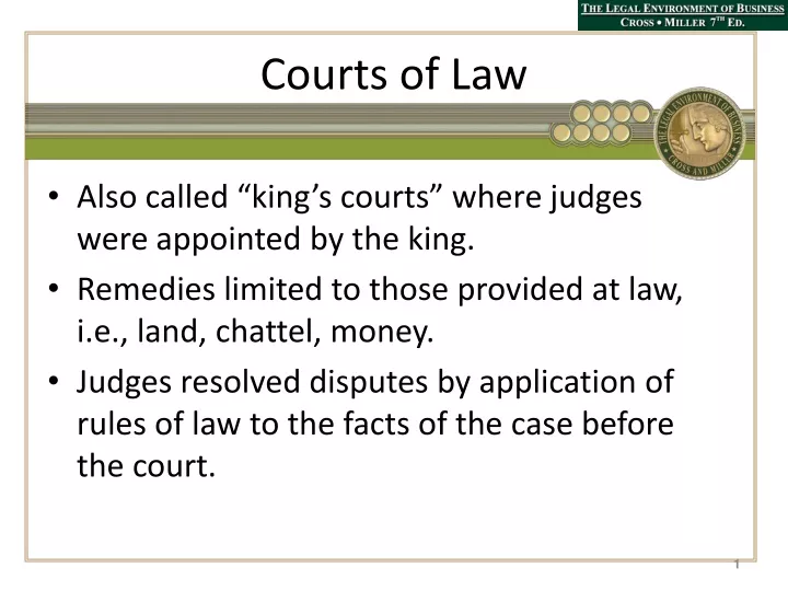 courts of law