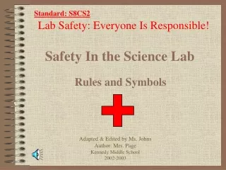 Safety In the Science Lab